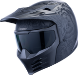 ICON Elsinore Darkgard Motorcycle Helmet, Black, XS, Part Number 0101-18338