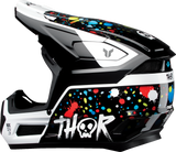 THOR Youth Fleet Splat Helmet, Black, Small – Part Number 0111-1765