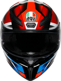 AGV K1 S Fastlap Motorcycle Helmet Black/Red/Blue, XL - Part Number 2118394018066XL