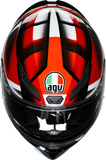 AGV K1 S Fastlap Motorcycle Helmet Black/Red/Blue, XL - Part Number 2118394018066XL