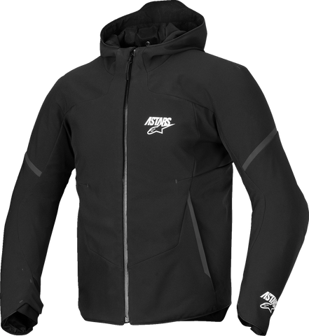 Alpinestars Aeroshell Waterproof Jacket - Black Medium (Part Number 3200226-1100-M)