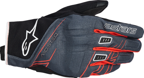 Alpinestars Moblast WP Gloves - Black, Anthracite, Orange - Large, Part 3520226-148-L