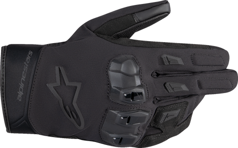 Alpinestars SP X Z WP Gloves - Black/Black 2XL - All-Weather Street Performance with Impact Protection