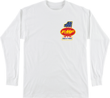 FMF America First Long-Sleeve T-Shirt, White, Small – HO25119901WHTSM