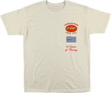 FMF Factory Faster T-Shirt, Natural, Large – Part Number HO25118901NATLG