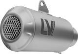 LeoVince LV-12 R Slip-On Muffler for KTM 1090, 1190 and 1290, Stainless Steel, Part 15309U