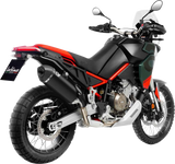 LeoVince LV-14 Black Edition Slip-On Muffler for Aprilia Tuareg 660, Part 15626BU