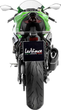 LeoVince LV-14 R Black Edition Slip-On Muffler 15625BU for Kawasaki ZX-6R