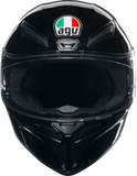 AGV K1 S Motorcycle Helmet Black Small - Part Number 2118394018027S