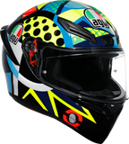 AGV K1 S Rossi Winter Test 2020 Motorcycle Helmet, 2XL - Part Number 21183940180672X