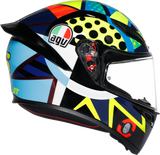 AGV K1 S Rossi Winter Test 2020 Motorcycle Helmet, 2XL - Part Number 21183940180672X