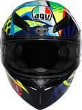 AGV K1 S Rossi Winter Test 2020 Motorcycle Helmet, XL - Part Number 2118394018067XL