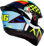 AGV K1 S Rossi Winter Test 2020 Motorcycle Helmet, 2XL - Part Number 21183940180672X
