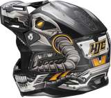 HJC C50 Mecha Beast Motorcycle Helmet - MC5SF, XL, Advanced Polycarbonate Shell with Ventilation System