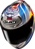 HJC RPHA 12N Red Bull Austin GP II Motorcycle Helmet - Small FA53NUS4F21V