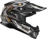 HJC C50 Mecha Beast Motorcycle Helmet - Small MP46NUS40S5V with Advanced Ventilation and Comfort Features