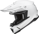 HJC C50 Helmet Solid White XL MP46NUS7PWHV – Advanced Polycarbonate Shell with Ventilation System