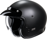 HJC V31 Open-Face Helmet, Semi-Flat Black, Large, Part Number JA20NUS6XBSV