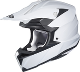 HJC i50 Solid White Motocross Helmet, XS, Part MP39NUS3XWHV