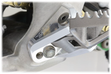 WORKS Foot Peg Mount Aluminum KX250/450, Model 20-525, Part Number 20-525