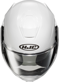 HJC i100 Modular Motorcycle Helmet, Solid White, XL, Part EP26NUS7XWHV