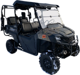 MOOSE OFFROAD Full Folding Windshield - Deluxe, Pioneer 700, V000347-12200M