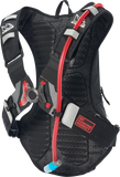 USWE Moto Hydration Pack, 12L Carbon/Black with 3.0L Bladder, Model 5212099001