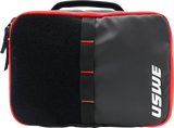 USWE Buddy 2 Toiletry Bag, 2-Liter Black and Red Travel Organizer, Part Number 4002085035