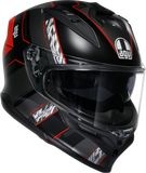 AGV K7 Helmet Kyber Matte Black/Red Small 2118399004-008-S