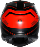AGV K7 Kyber Helmet Matte Black/Red Medium 2118399004-008-M