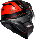 AGV K7 Kyber Helmet Matte Black/Red, XL – 2118399004-008-XL
