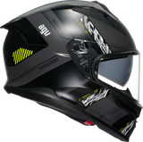 AGV K7 Kyber Helmet Matte Gray/Yellow Fluo Medium – Part Number 2118399004-007-M