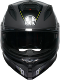AGV K7 Kyber Helmet Matte Gray/Yellow Fluo Medium – Part Number 2118399004-007-M