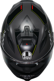 AGV K7 Kyber Motorcycle Helmet Matte Gray/Yellow Fluo 2XL - 2118399004-007-XXL