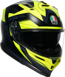 AGV K7 Helmet Glimpse Matte Black/Yellow Fluo XL 2118399004-006-XL