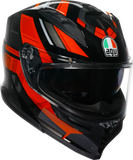 AGV K7 Taurax Helmet Black/Red Large 2118399004-009-L