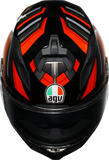 AGV K7 Motorcycle Helmet Taurax Black/Red Medium, Part Number 2118399004-009-M