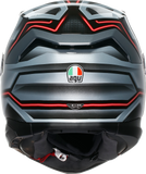AGV K7 Jaeger Helmet Black/Silver Large, Part Number 2118399004-005-L