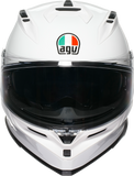 AGV K7 Motorcycle Helmet Mono White Medium 2118399004-002-M