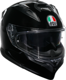 AGV K7 Motorcycle Helmet Gloss Black Small, Part Number 2118399004-014-S