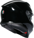 AGV K7 Motorcycle Helmet Gloss Black Large, Part Number 2118399004-014-L