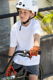 FIST Handwear Youth Strapped 100% Nuts Gloves, Medium, Ages 8–14, Part F-GSY-01762-M