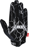 FIST Handwear Youth Strapped Brady Baker Lightning Gloves, Large, F-GSY-01753-L
