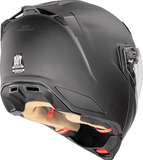 ICON Threshold Modular Helmet Solid Matte Black Small 0100-2706