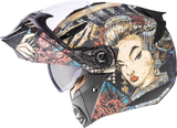 ICON Threshold™ Modular Helmet Odokuro Black Small 0100-2715