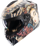 ICON Threshold Modular Helmet Odokuro Black XL – Part Number 0100-2718