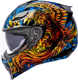 ICON Threshold Modular Helmet Burn Birdie Burn Blue XS 0100-2721