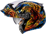 ICON Threshold Modular Helmet Burn Birdie Burn Blue Small 0100-2722