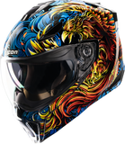 ICON Threshold Modular Helmet Burn Birdie Burn Blue 3XL, Part Number 0100-2727