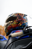 ICON Threshold Modular Helmet Burn Birdie Burn Blue 3XL, Part Number 0100-2727